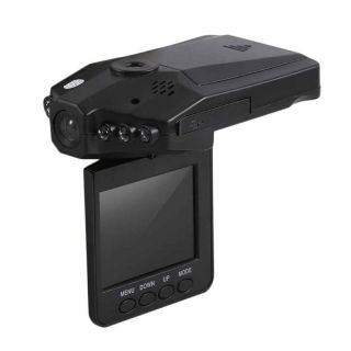 - Riff HD CAuto Video Reģistrātors DVR 80 grādu kameraSuper plāns ar LCD 2.5'' Melns