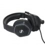 Kubite K15 Pro Noise-Off Spēļu Austiņas 40m draiveri 2.1m Vads 1x 3.5mm audio / mic + USB Melna
