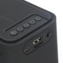 PMGC5B 5W Bluetooth Galda skaļrunis ar FM Radio & Modinātāju LCD Pulksteņa ekrānu Matēti Melns