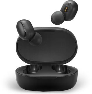 - Mi True Earbuds Basic 2 Stereo BT 5.0 Bezvadu Hi-Fi Austiņas ar HD Mik un Uzlādes Maku Melnas