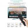 Riff G20s Universāla Smart TV PC Android TV Bezvadu / IR Pults Balss asistentu un giroskopu Melna