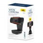 PCWC720 10MPix Web Kamera ar Mikrofonu un Universālu Klipi  1280x720px  USB 2.0 / 3.0 Melna/oranža