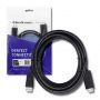 Qoltec 50442 DisplayPort v1.1 M / M DP v1.1 1080p Kabelis 2m Melns