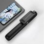 CP P50 2in1 Bezvadu selfie nūja & Video WEB zvanu statīvs ar galda trīskāji & Shutter Pogu izvelkams līdz70cm Melna