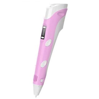- Riff Fantasy 3D Drukas Pildspalva ar LCD priekš bērniem ar 1.75mm ABS / PLA materiāla diegu AC Strāvas pieslēgums Violeta