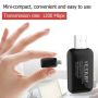 Edup EP-AC1681 2in1 USB WiFi Divu joslu 2.4 / 5.8Ghz 1200Mbps 11AC Wireless & Bluetooth 4.1 Adapteris Melns