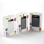 DuDao K8s Mega ietilpības 30000mAh Power Bank Lādētājs 3x USB izejām & multi 3x portu ieejām + led lukturis Balta
