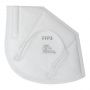 iWear FFP3 6-slāņu Aizsargājoša Sejas maska Respirators Komforta forma  1gab  Balta