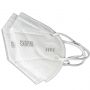 WE FFP2  CE2834  Sertificēta 5-slāņu Aizsargājoša Sejas maska Respirators Komforta forma  2gab  Balta