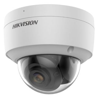 - Hikvision DS-2CD2147G2-SU Ārtelpu IP67 HD 4MP IR AcuSence & ColorVu IP kamera 2.8mm Balta