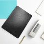 iKaku Plain Eco-Leather Moderns Planšetdatra maks ar stendu Samsung Galaxy Tab SM-X200 X205 A8 10.5''  2022  Melns