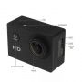 iWear C1 Full HD 1080p 8Mpix Wi-Fi Sporta Kamera ar 2'' LCD & 4x Fiksācijas elementiem Melns