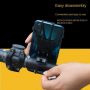 iWear Bike & Scooter Universal Frame Mount Grip Smartphone Rubber Fix Holder  4-6.7'' LCD  Black melns