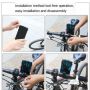 iWear Bike & Scooter Universal Frame Mount Grip Smartphone Rubber Fix Holder  4-6.7'' LCD  Black melns
