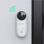 DB2C Full HD 1080p Bezvadu Video Durvju zvanauzlādējama akumulātora sistēma ar saziņas konsoli Balta