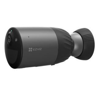 - BC1C Full HD 1080p Ārtelpu Bezvadu Uzlādējama akumulātora Gudrā Video kamera ar nakts redzamību & Wi-Fi Pelēka