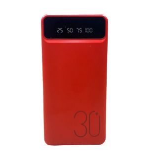 - Riff YM-407S Mega Power Bank Lādētājs 2x USB 2.1A Max Izejas  /  Micro USB + USB-C Ieejas + 3 Kabeļi Sarkana