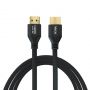 Vayox VA0030 Hdmi 2.1 Vads 1.5m male / male pīts 8K 60Hz  /  4K 120Hz 3D HDR ARC 48Gbps Melns