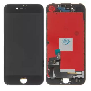 - Riff Analogs Tianma LCD Displejs + Skarienjūtīgais ekrāna elements priekš iPhone 7  4.7inch  Pilns modulis A+ kvalitāte Melns