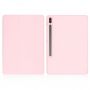 TakeMePlāns Planšetdatora sāniski atverams maks ar stilusa stiprinājumu priekš Samsung Galaxy Tab S7 FE 5G 12.4'' T730 Rozā