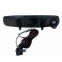 iWear GT5 2in1 Spogulis + HD Auto DVR Video reģistrātors 170° priekšā + aizmugurē G-Sensor 1080p 4.3'' LCD Melna