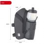 5Ahoo Premium Ūdensizturīga Velo soma 1.8L zem sēdekļa  17x9x9cm  + Pudeļu turētājs Melna