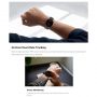 Kieslect Kr Zvana Viedais pulkstenis ar Fintesa trekeri pulsa & Sp02 mērītāju 1.32'' Amoled Melns