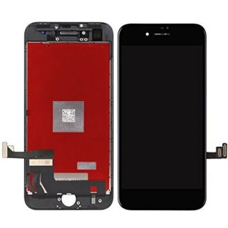 - Riff Analogs LCD Displejs + Skarienjūtīgais ekrāna elements priekš iPhone 8 Plus  5.5inch  Pilns modulis A+ kvalitāte Melns