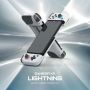 GameSir X2 Ligtning iOS Mobīlo Spēļu kontrolieris ar maks Apple telefona fiksāciju 173mm garumā Balts