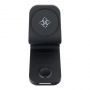 CP X8W 3in1 15W Bezvadu Magsafe Qi Lādētājs Statīvs priekš iPhone Watch Airpods un citām ierīcēm Melna