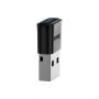 BA04 USB 2.0 Bluetooth 5.0 ar EDR  /  A2D  /  BLE Atbalstu Mini Adapters Melns