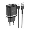 Aksesuāri Mob. & Vied. telefoniem Apple N4 12W 2x USB 2.4A Ligzdas Lādētājs priekš iPone un iPad ar Li...» 