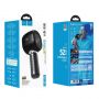 BK8 Pro Premium Karaoke Prieka Efektu Mikrofons ar skaļruņiem & Ierakstu Micro USB AUX Melns