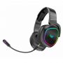 Aula F608 3in1 Austiņas Spēļu PS4 PS5  /  Smart TV Bezvadu 2.4Ghz USB  /  Bluetooth  /  3.5mm Vada  /  Mic RGB Led Melna