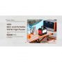 RPP-325 150W Poratīva akumulātora stacija 36000mAh цшер AC 220C Power Socket + PD GaN 60W + 3x USB 63W Black melns
