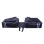 Divu nodalījumu Mitruma izturīga Velo bagāžnieka soma 12L 31cmx31xcmx16cm Melna