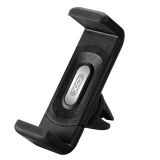 - XO C8 Mini Auto Gaisa restes stiprinājums priekš Telefoniem 5-8cm platumā Melna