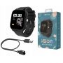 IGO 2 JW-150 Fitnesa Viedpulkstenis ar Full Touch 1.3'' IPS Asinsspiediena & Pulsa mēr.  /  Soc. tīkliem Melna