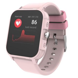 - IGO 2 JW-150 Fitnesa Viedpulkstenis ar Full Touch 1.3'' IPS Asinsspiediena & Pulsa mēr. / Soc. tīkliem Rozā
