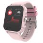IGO 2 JW-150 Fitnesa Viedpulkstenis ar Full Touch 1.3'' IPS Asinsspiediena & Pulsa mēr.  /  Soc. tīkliem Rozā