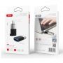 XO NB149-F Vada Adapteris OTG Konverteris no USB 3.0 ligzda uz USB-C spraudnis Melns