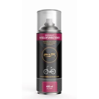 - BikeOnWax Ūdens atgrūdējs bloķē ūdeni / novērš rūsu / mazgā / smērē un aizsargā 400ml Aerosols