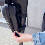 Wozy B3BK Carbon Cieta korpusa Ūdensdroša elektro & standarta skrejriteņa  /  velo stūres soma 2L Melna