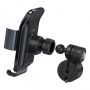 Saules srāvas Elektriskas automātiskas fiksācijas Velo  /  Skrejriteņa  /  Kvadracikla Telefona 4.7-6.7'' Stiprinājums USB-C Melns