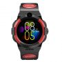 iWear LT32 Durable 4G Sim GPS Izsekošanas IP67 Bērnu Pulksnetis& Zvana funkcija ar čatu kameru Melns / Sarkans