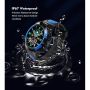 iWear LT32 Durable 4G Sim GPS Izsekošanas IP67 Bērnu Pulksnetis& Zvana funkcija ar čatu kameru Melns / Sarkans