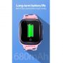 iWear Y95 Pro 4G LTE Sim  /  GPS LBS WiFi Izsekošanas IP67 Bērnu Pulksnetis& Zvana funkcija ar čatu kameru Zila