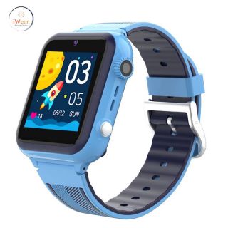 - iWear A13 Pro 4G LTE Sim  /  LBS WiFi IzsekošanasIP67 Bērnu Pulksnetis& Zvana funkcija ar čatu kameru Zila