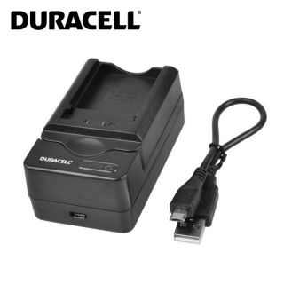 DURACELL Analogs Panasonic DE-A46 USB Lādētājs priekš Lumix DMC-TZ11 DMC-TZ15 CGA-S007 Akumulātora