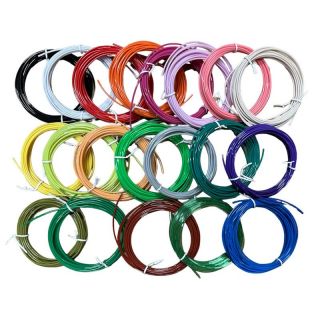 - iLike ST2 100m PLA 1.75mm Plastikāta materiāls priekš jebkuras 3D Drukas Pildpalvas 20 Krāsas x 5m